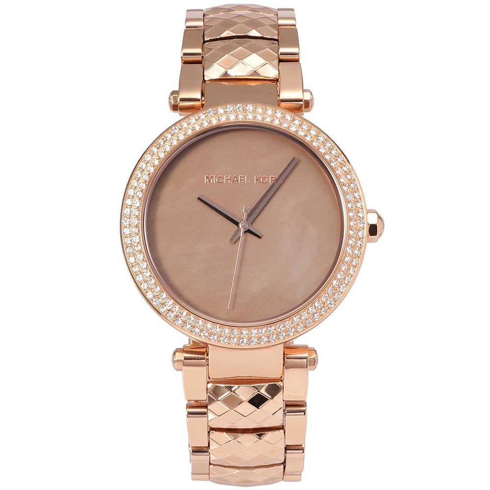 Michael Kors Ladies Designer Rose Gold Watch - MK6426